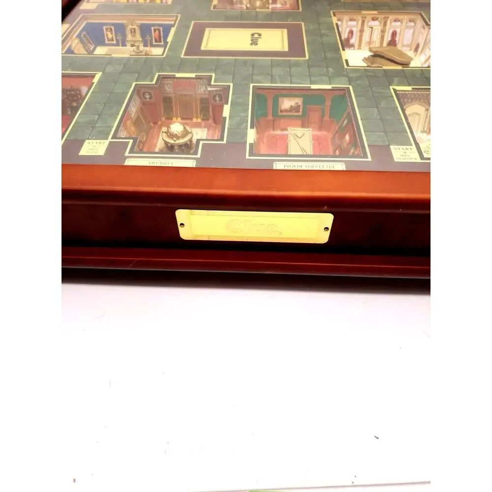 Restoration Hardware Clue Luxury Edition Board Game 2007 3-6 Players Complete
